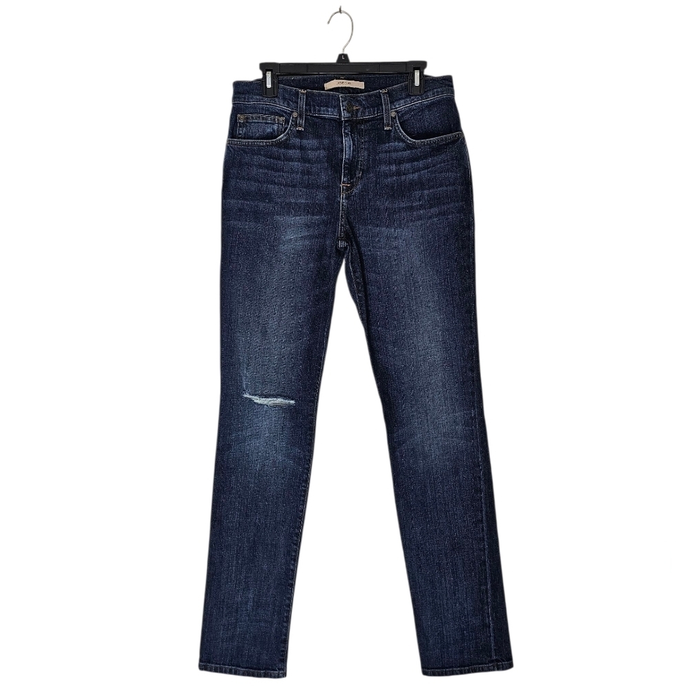 Joe's Jeans Slim Fit Strsight Leg Distressed Blue Jeans 32 NWT